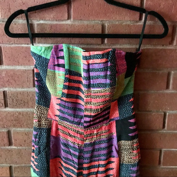 Mara Hoffman swim strapless jumpsuit, size 4 - Picture 4 of 5